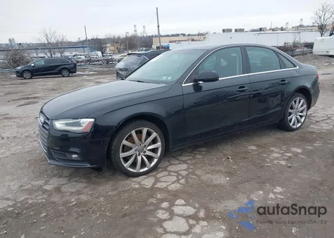 2013 Audi A4 2.0T Premium z USA, uszkodzony, nr VIN WAUEFAFL5DA054631